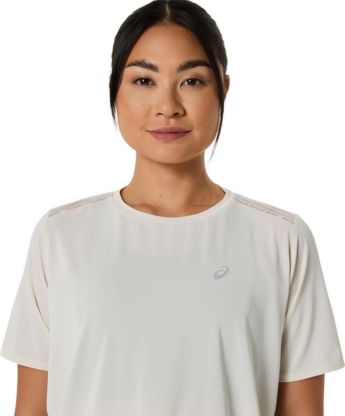 Asics Road Beige Kurzarm Trikot Damen 4/6