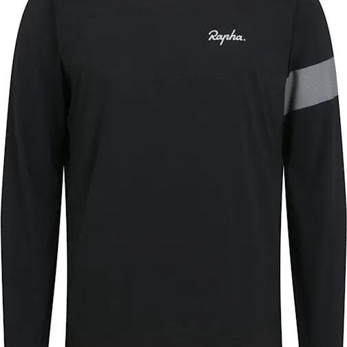 Rapha Trail Windblock long sleeve jersey Black/Grey
