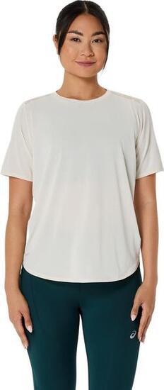 T-Shirt Running Asics Road Beige Femme