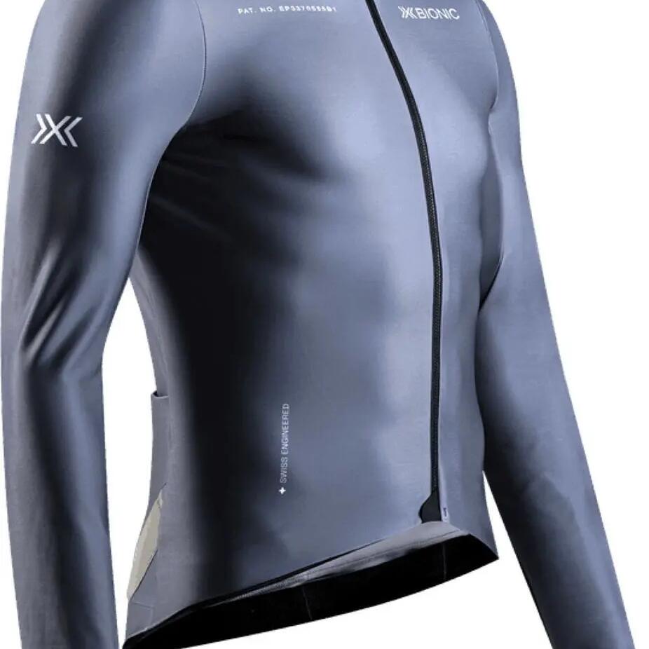 Men's X-Bionic Corefusion Ride Aurora Monochrome long sleeve jersey
