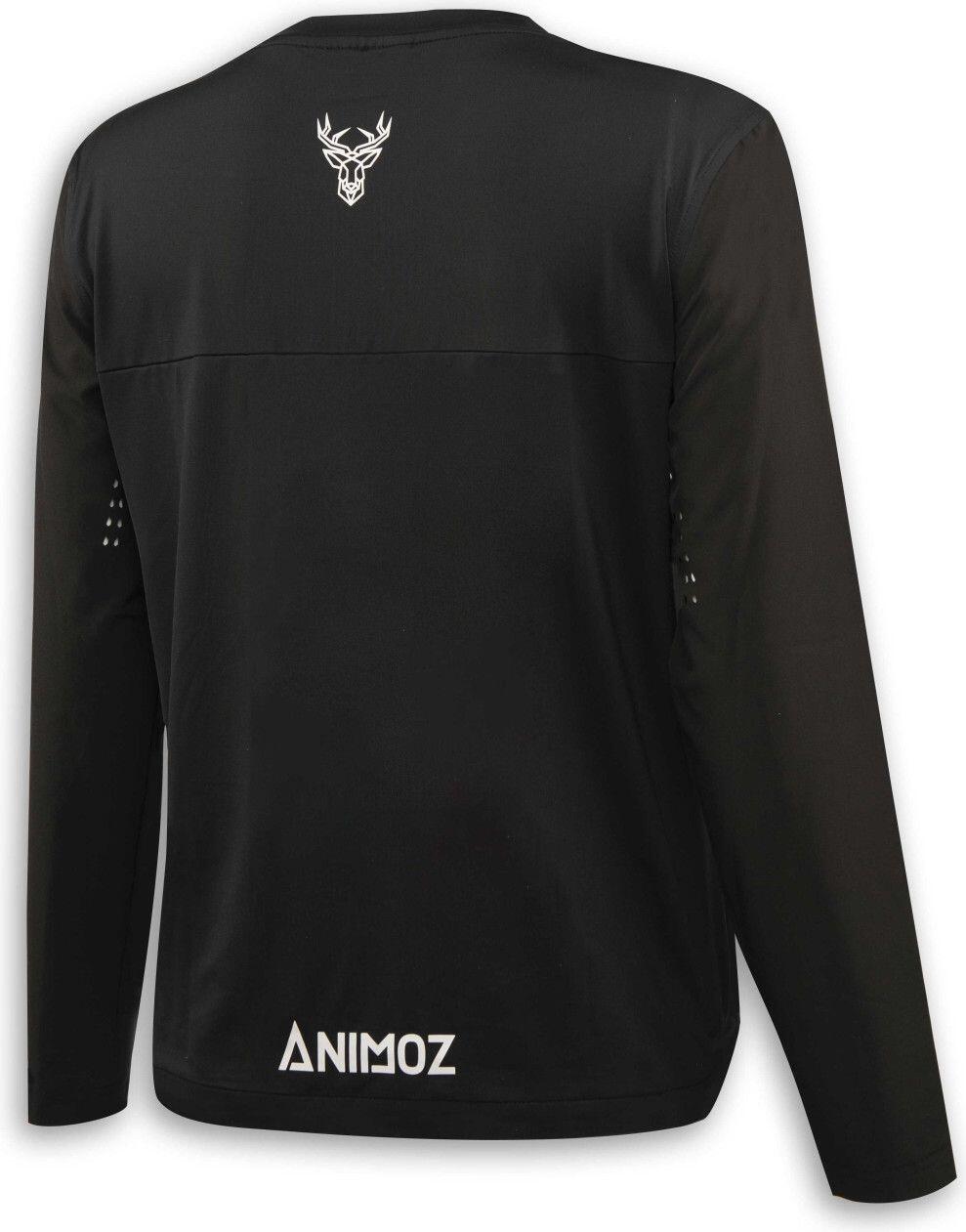 Maillot de manga larga para mujer Animoz Wild Negro 2/2