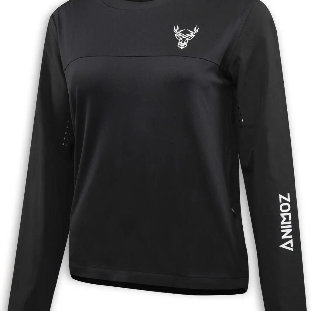 Animoz Wild Women's Long Sleeve Jersey Black