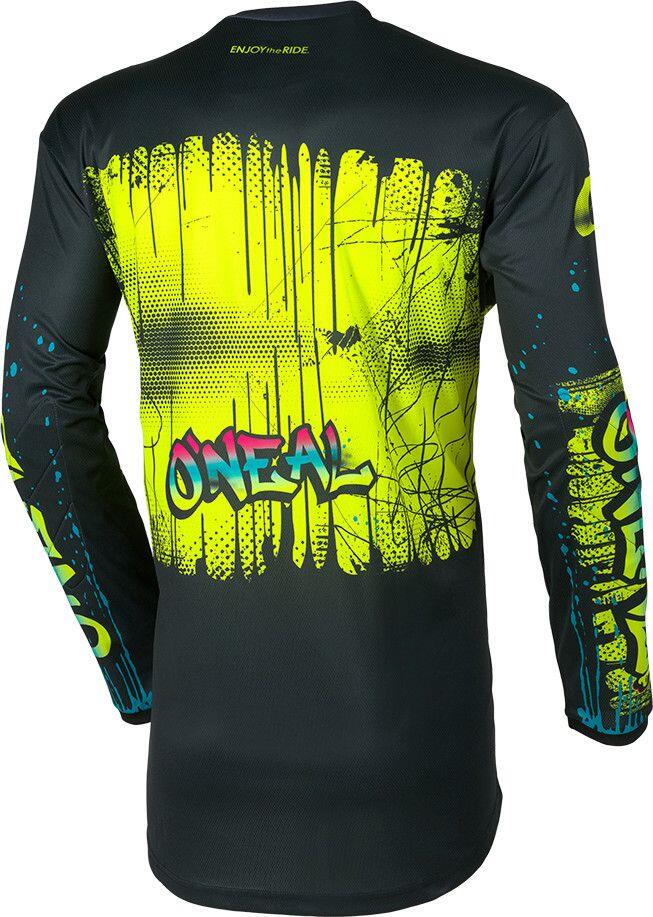 Bluza rowerowa mtb dziecięca O'Neal Rancid Neon 2/2