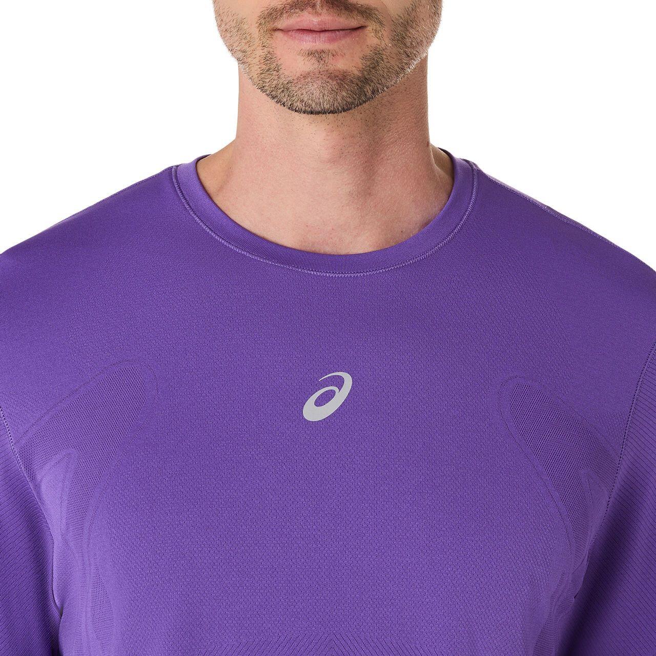 Maillot de manga larga Asics Road Seamless Violet, Hombre 4/6