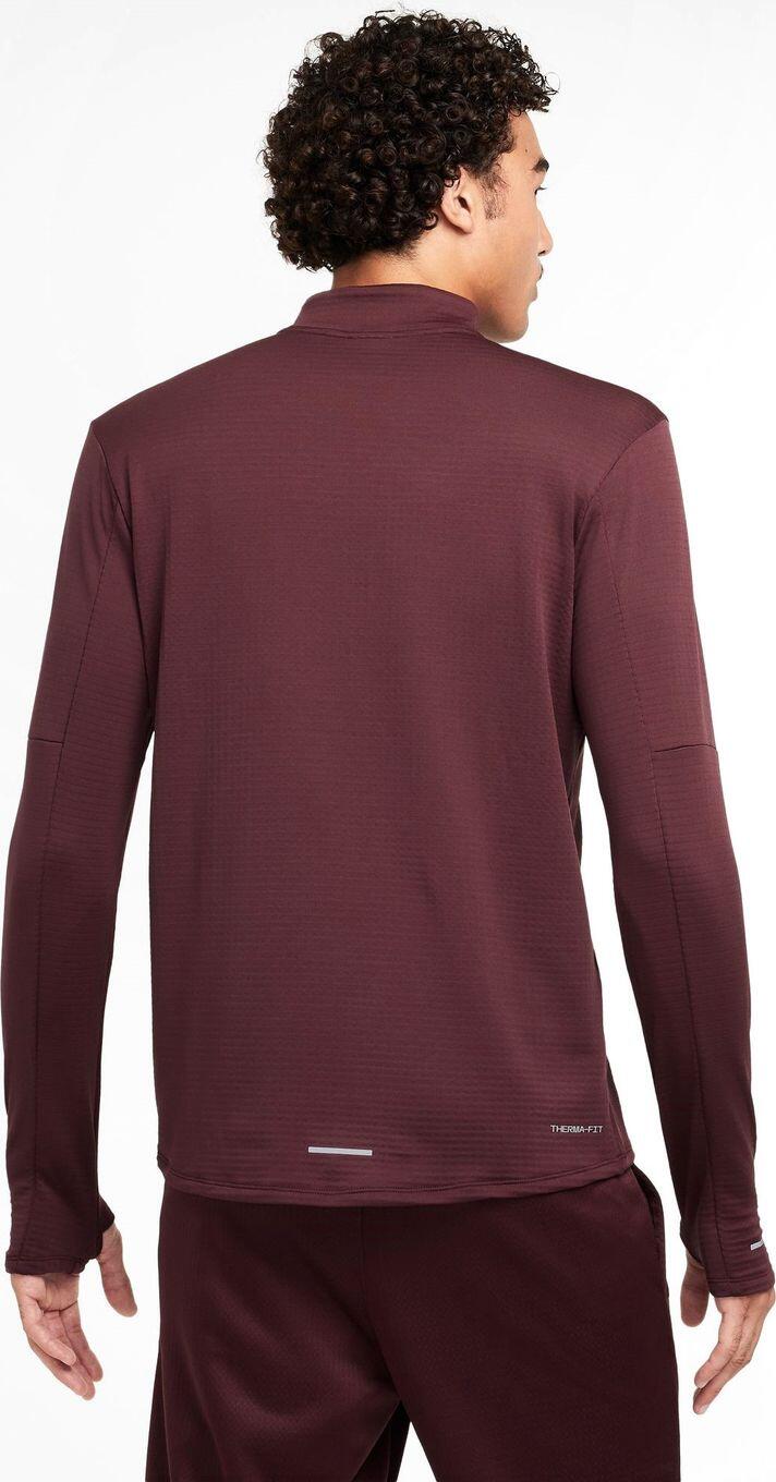 Nike Element Red Uomo 1/2 Zip Thermal Top 2/7