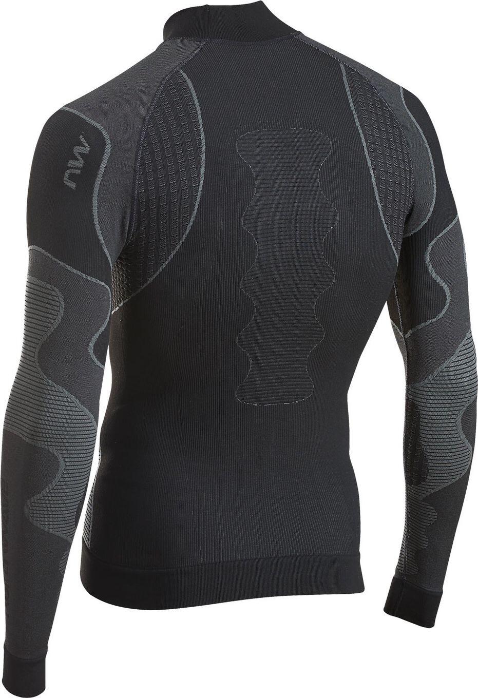 Lange Mouw Baselayer Northwave Revolution Hoge Hals Zwart Unisex 2/7