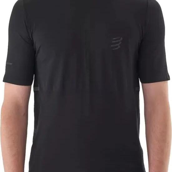 Compressport Pro Racing short sleeve jersey Black