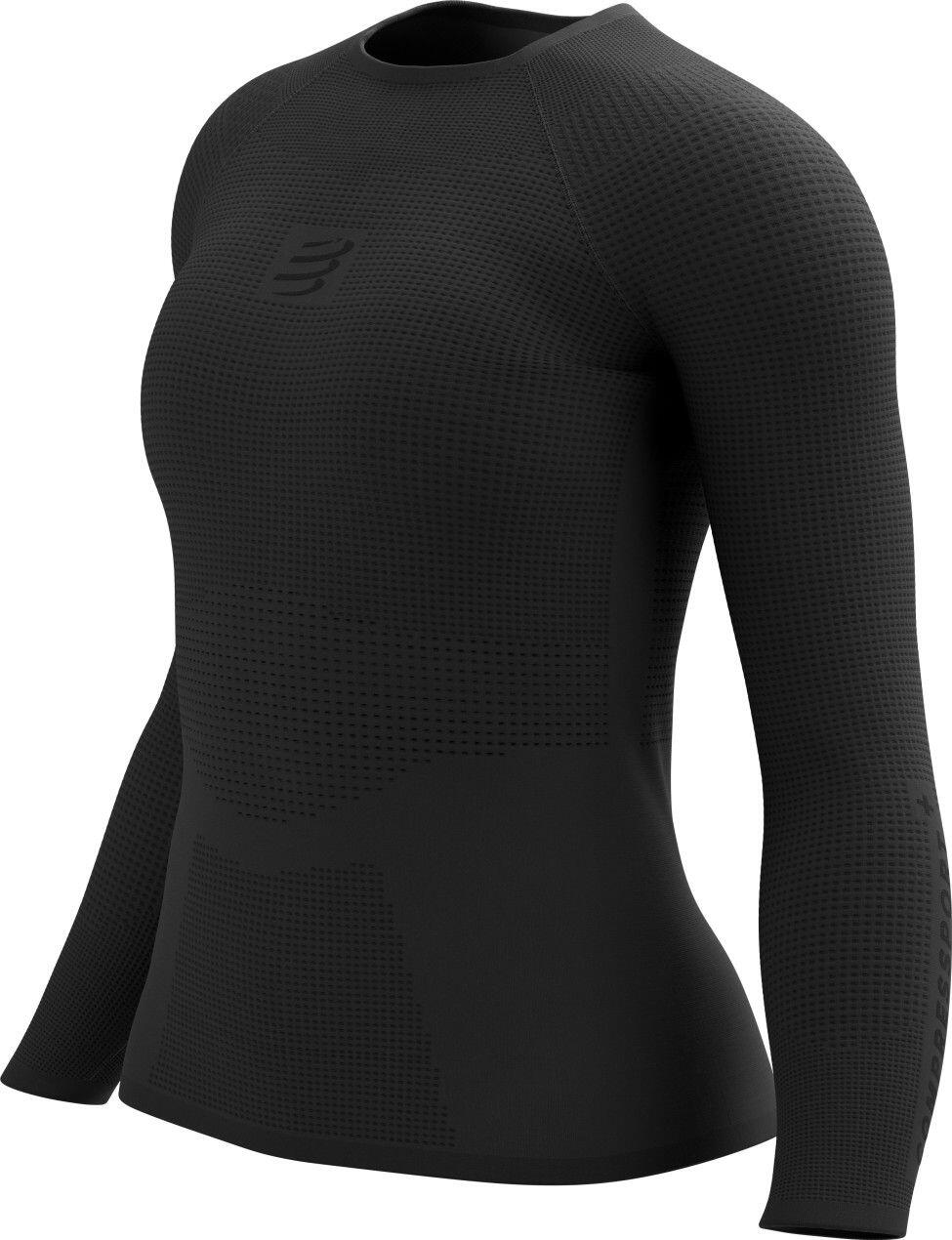 Compressport On/Off Base Layer Damen Langarmshirt Schwarz 4/4
