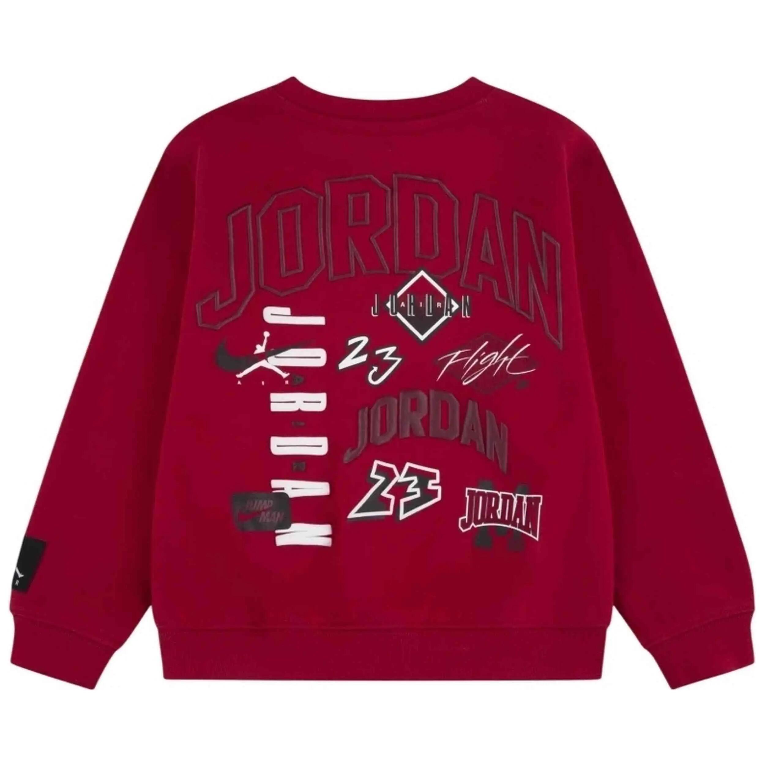 Felpa Jordan modello 95F568-R78 per unisex ragazzi 3/5