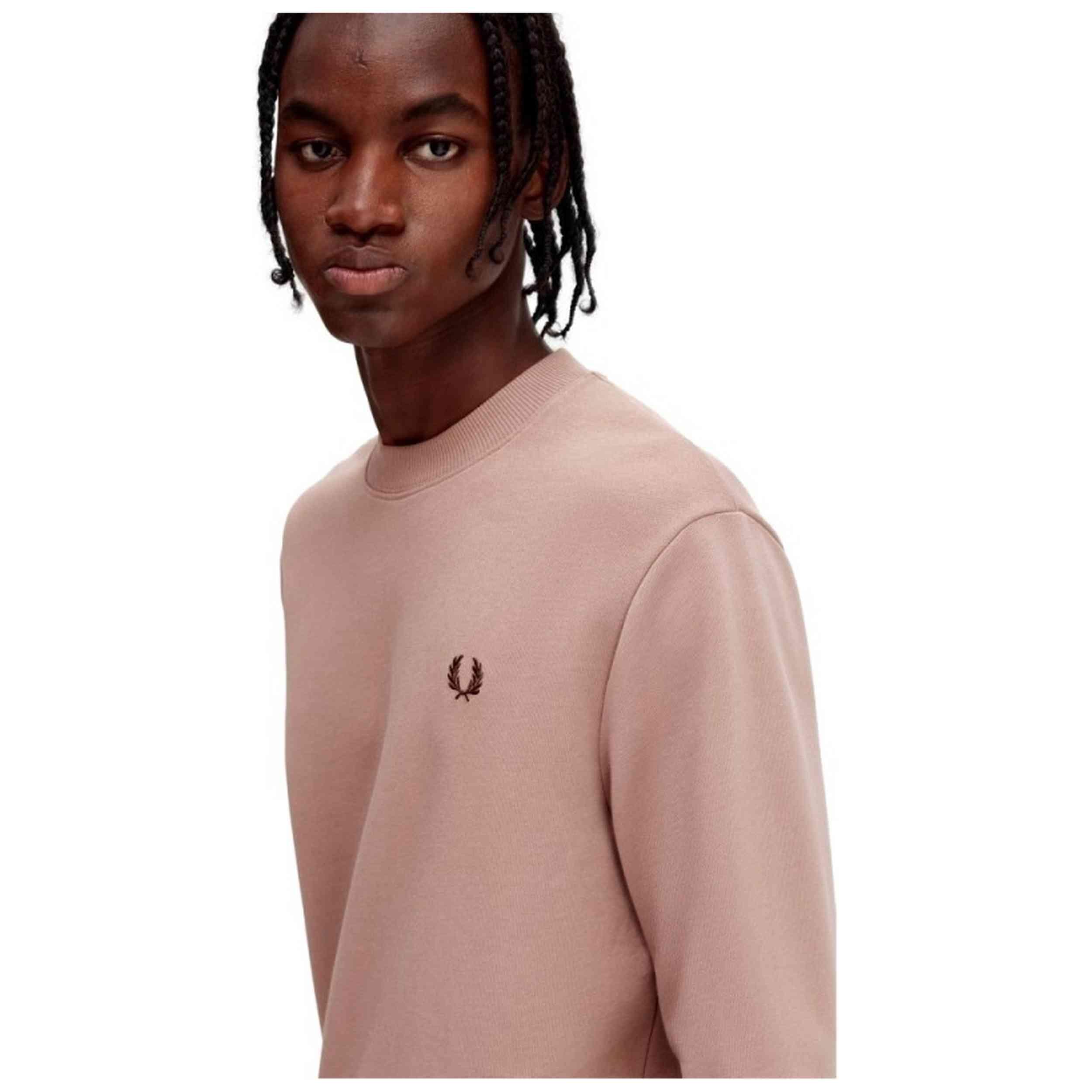 Sweat Fred perry modèle Crew Neck Sweatshirt pour homme 2/5