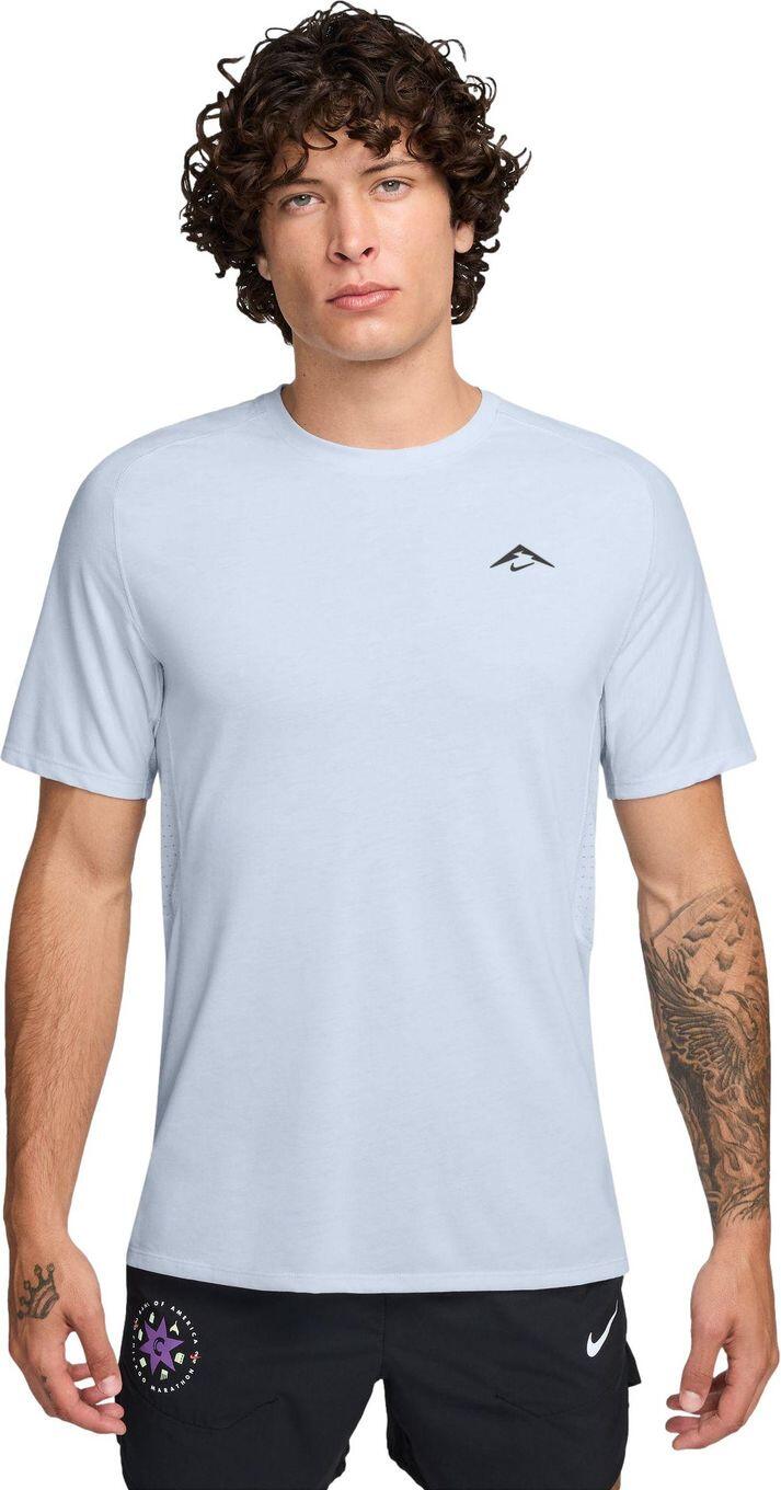 Heren Nike Dri-Fit ADV Solar Chase Jersey met korte mouwen Blauw 1/4