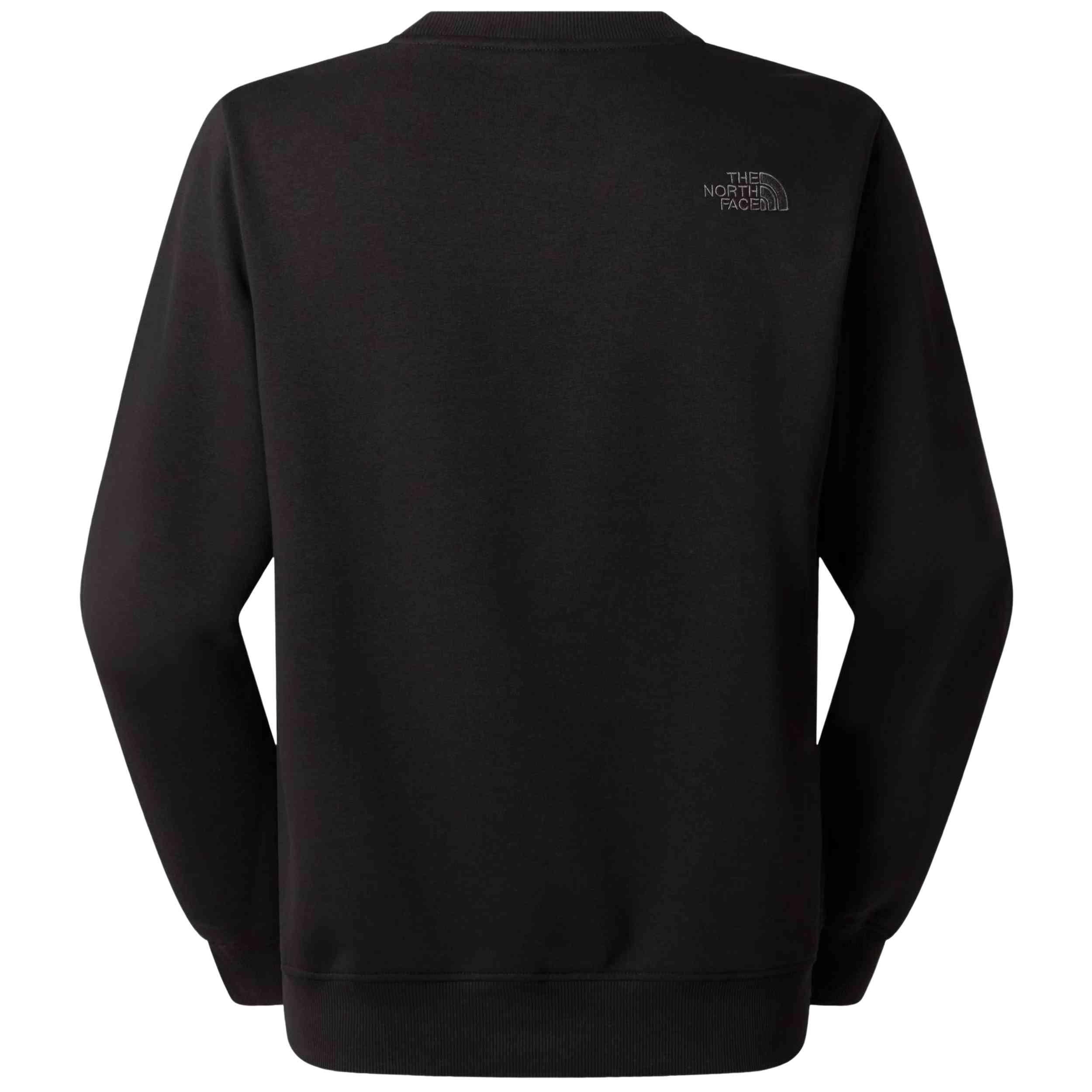 Sweater The north face model M DREW PEAK LIGHT REGULAR CREW TNF BLAC voor mannen 2/5