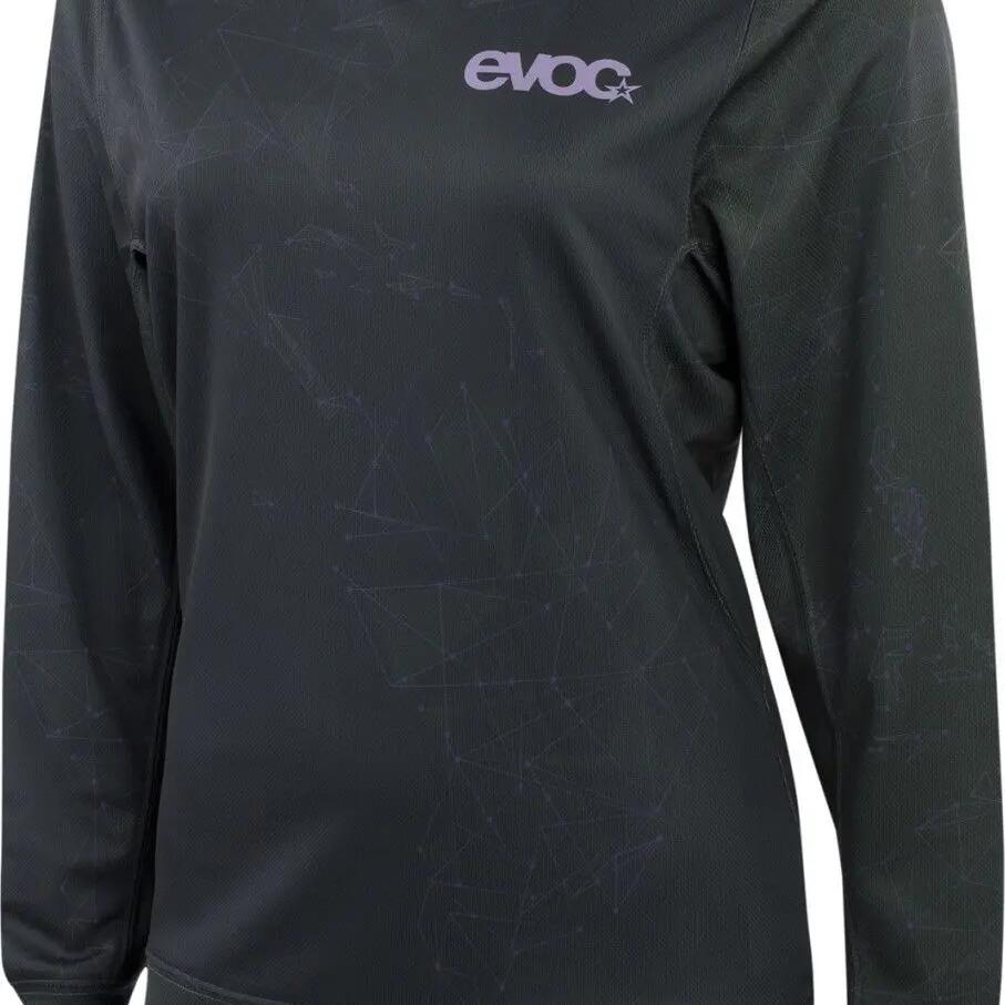 Evoc Women's Long Sleeve Jersey Black/Purple