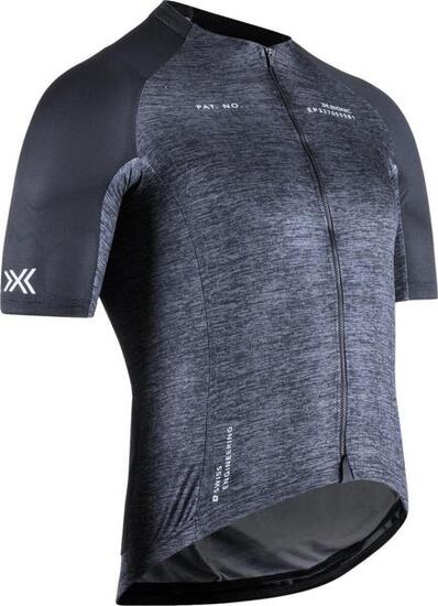 X-Bionic Corefusion Endurance Merino Kurzarmtrikot Schwarz Grau Herren