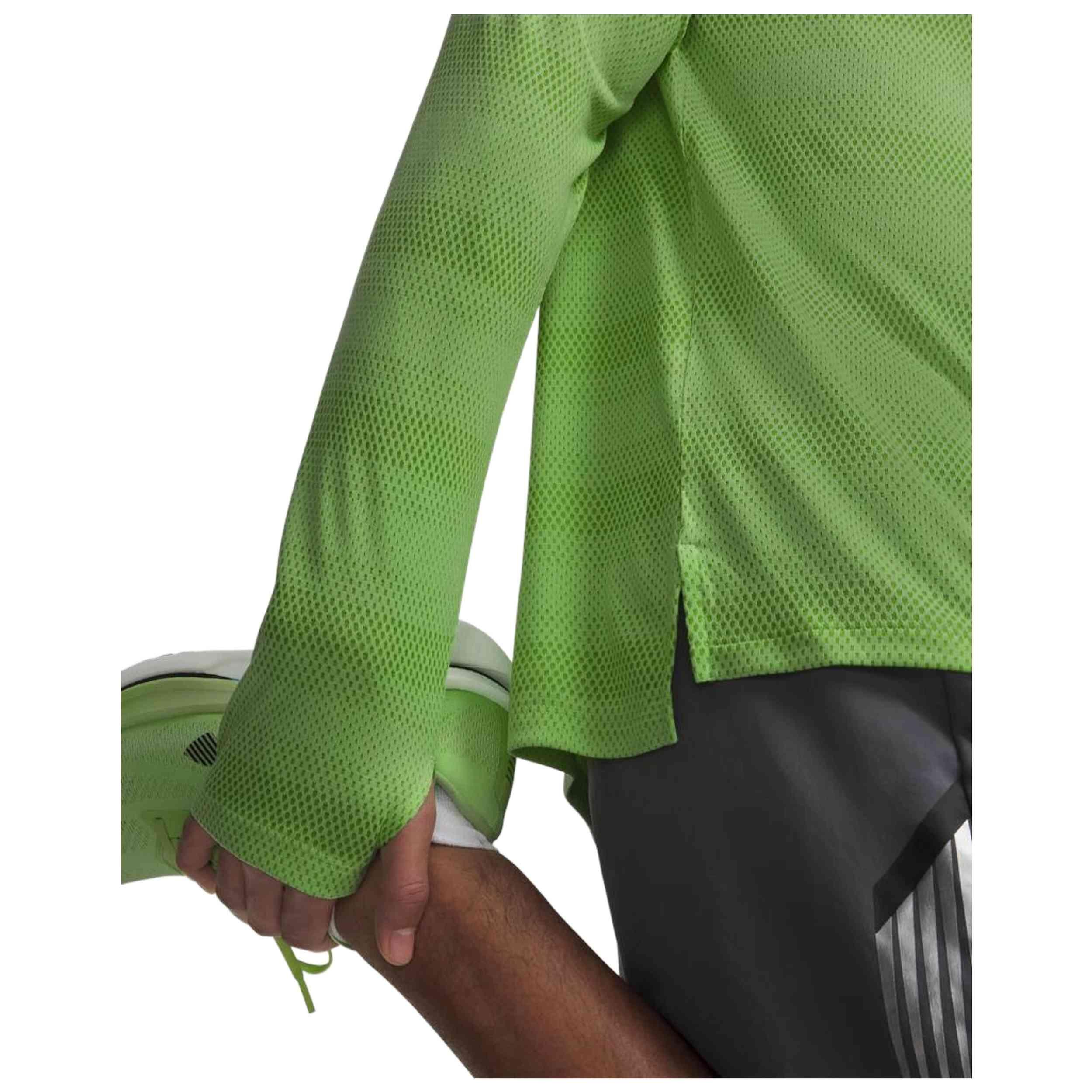 Bluza męska treningowa Under Armour UA Velociti  1/4 ZIP do biegania zielony XXL 3/3