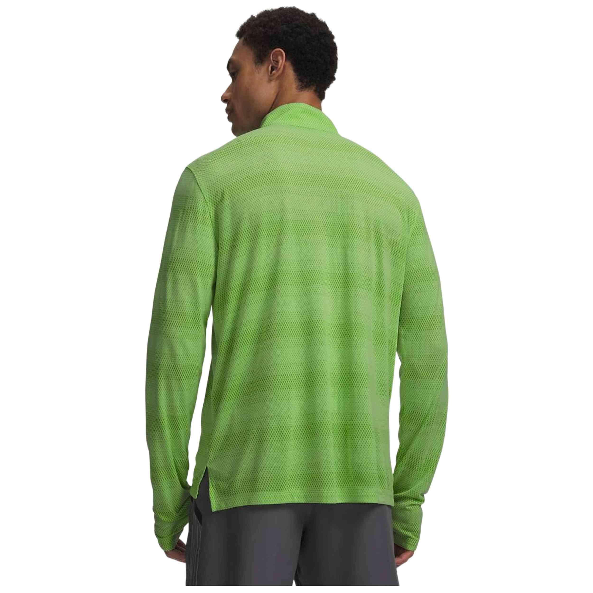 Bluza męska treningowa Under Armour UA Velociti  1/4 ZIP do biegania zielony XXL 2/3
