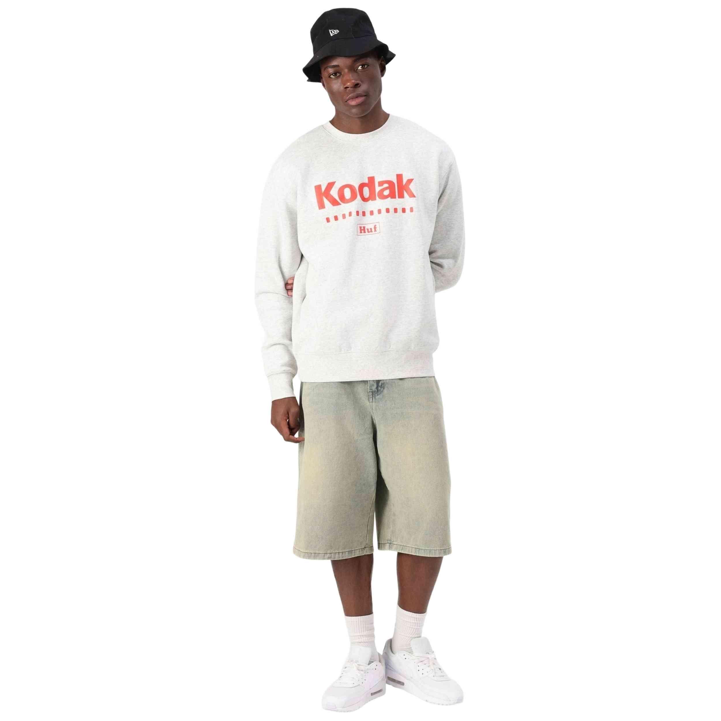 Sweater Huf model HUF x Kodak Golden Hour Crew Neck voor mannen 4/5