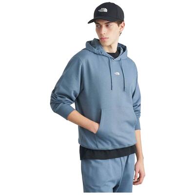 Sweater the north face model u essential light relaxed hoodie granit voor mannen