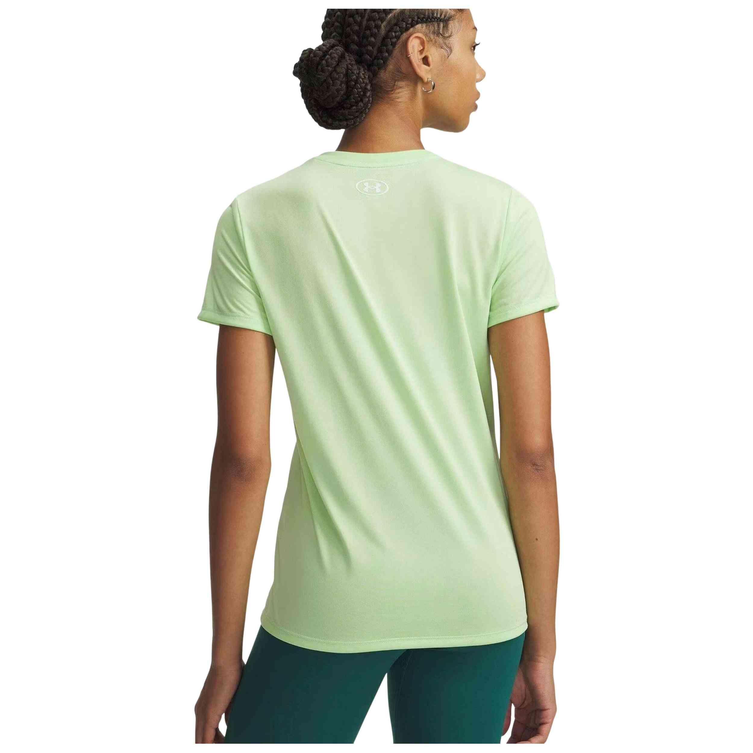 T-shirt met korte mouwen Under armour model Tech SSV- Solid voor vrouwen 2/3