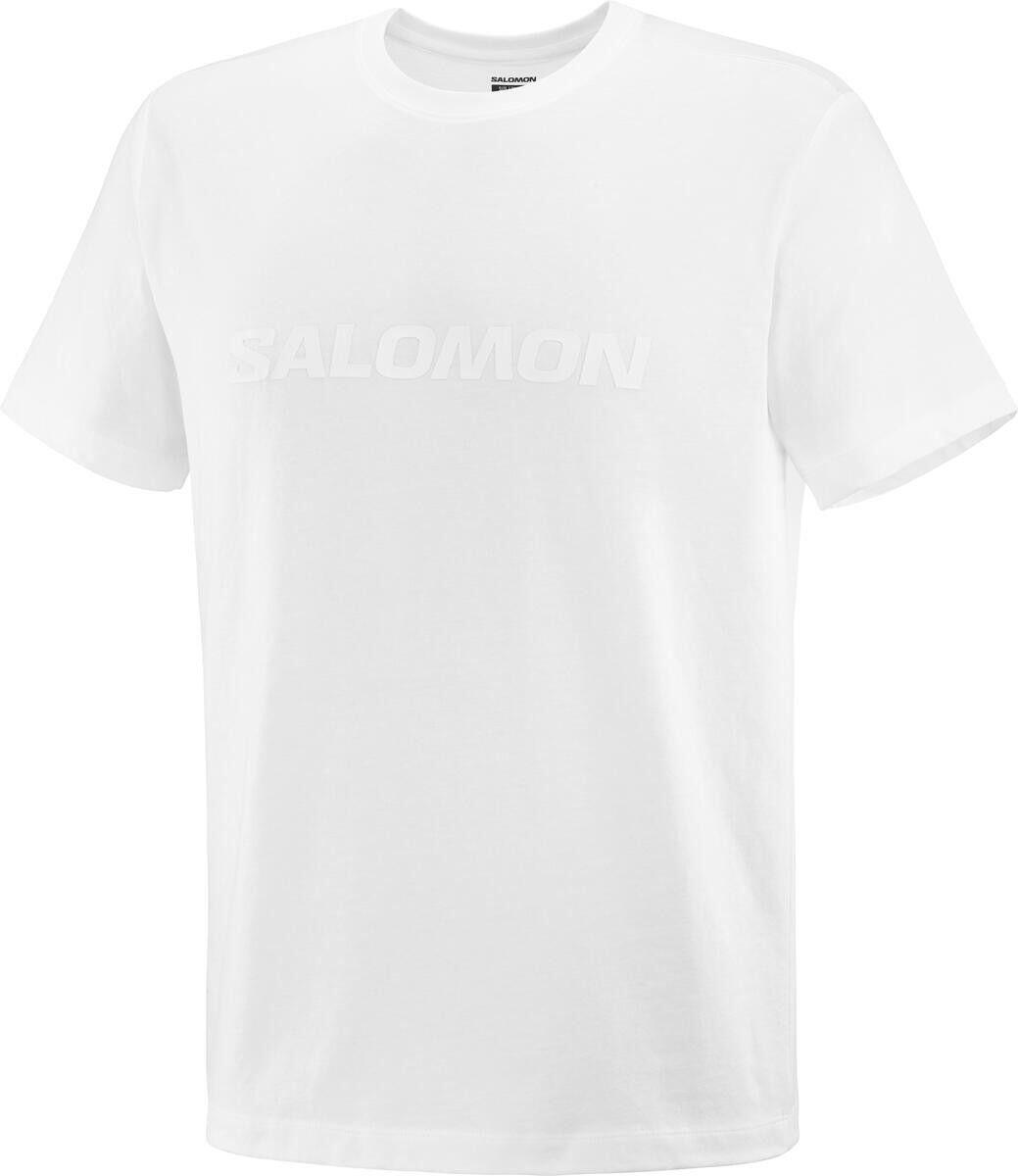 T-shirt manches courtes Salomon Logo Blanc Homme 4/4