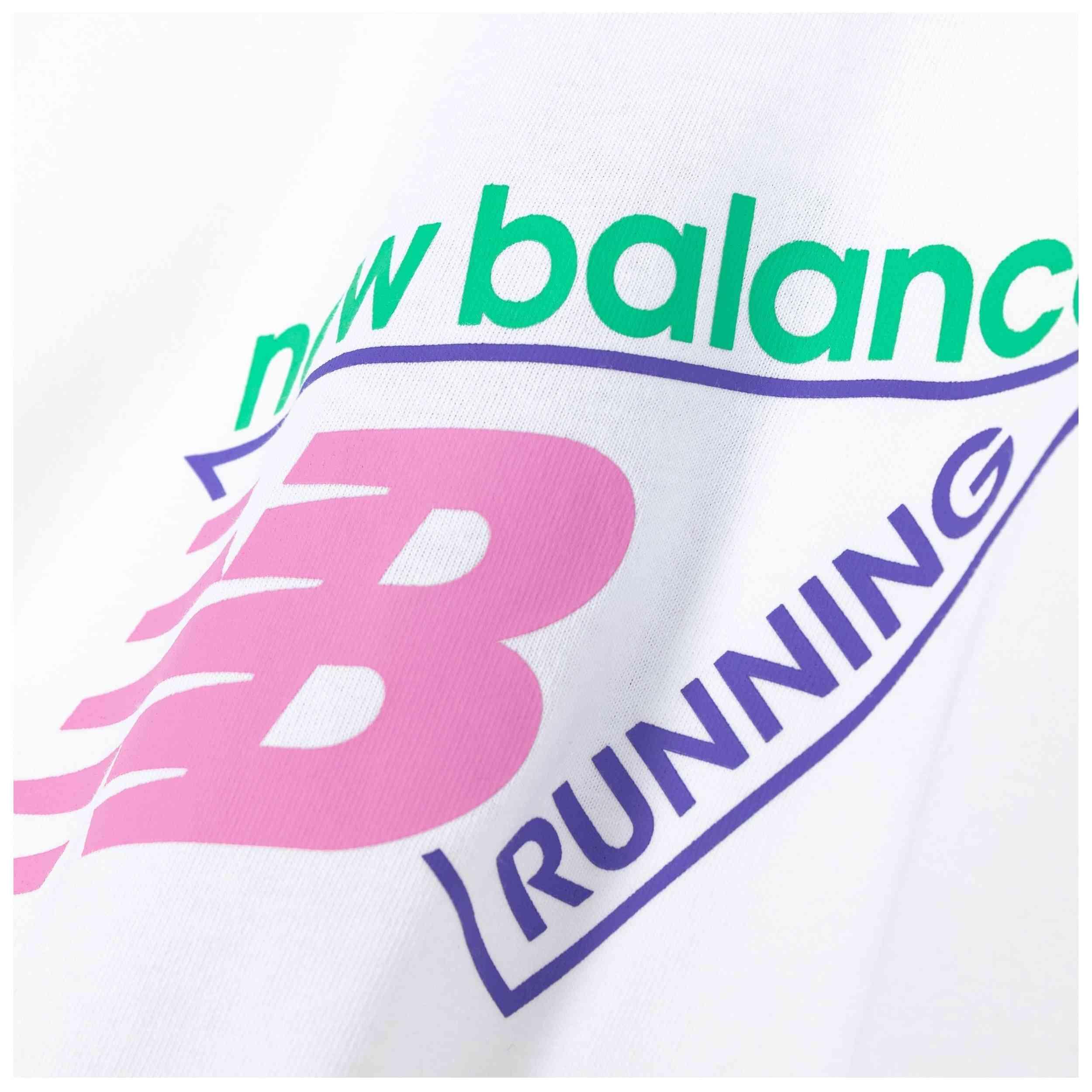 T-shirt met korte mouwen New balance model MT61N1YV_WT voor mannen 3/3