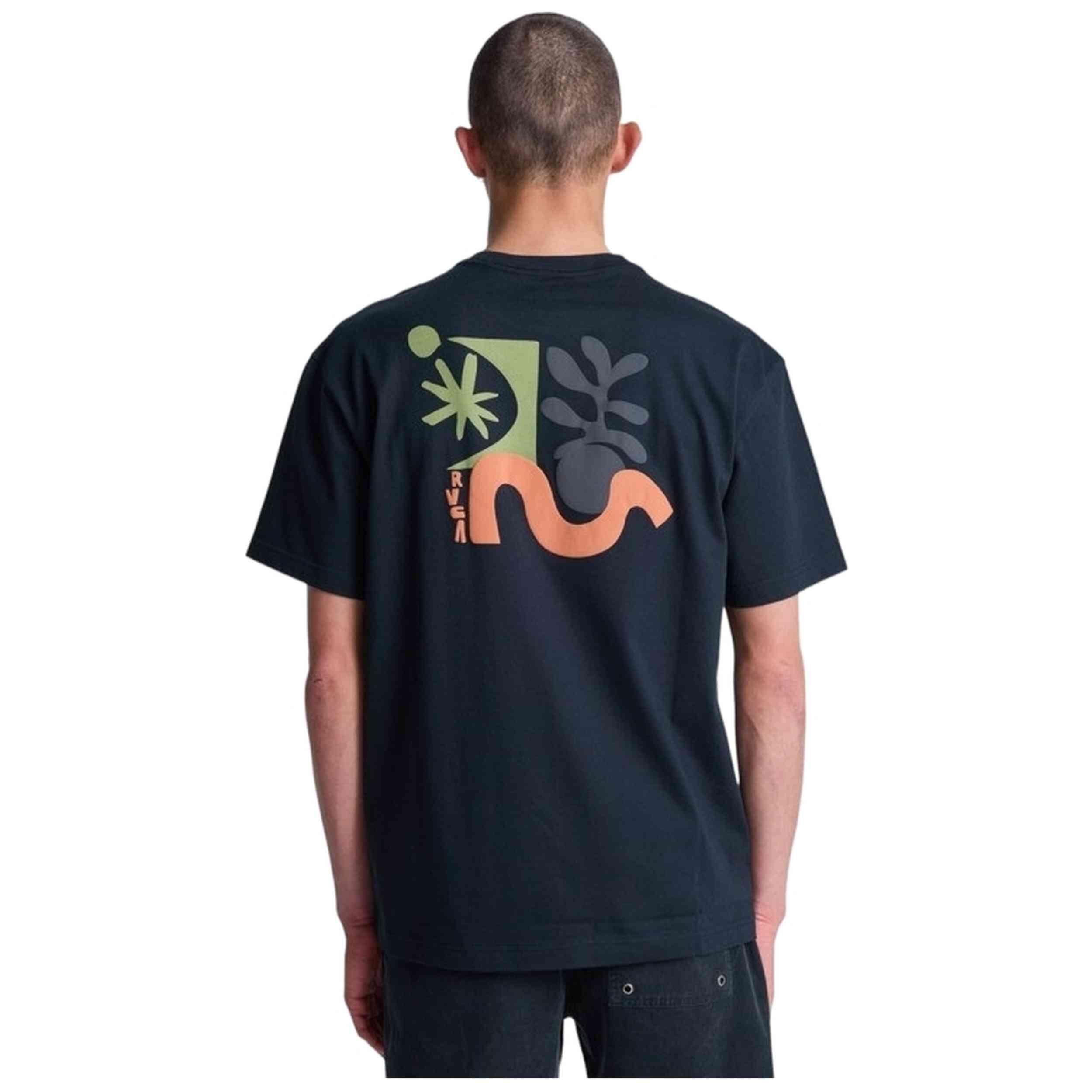T-shirt Rvca modelo EVYZT00340-BLK para homem 2/2