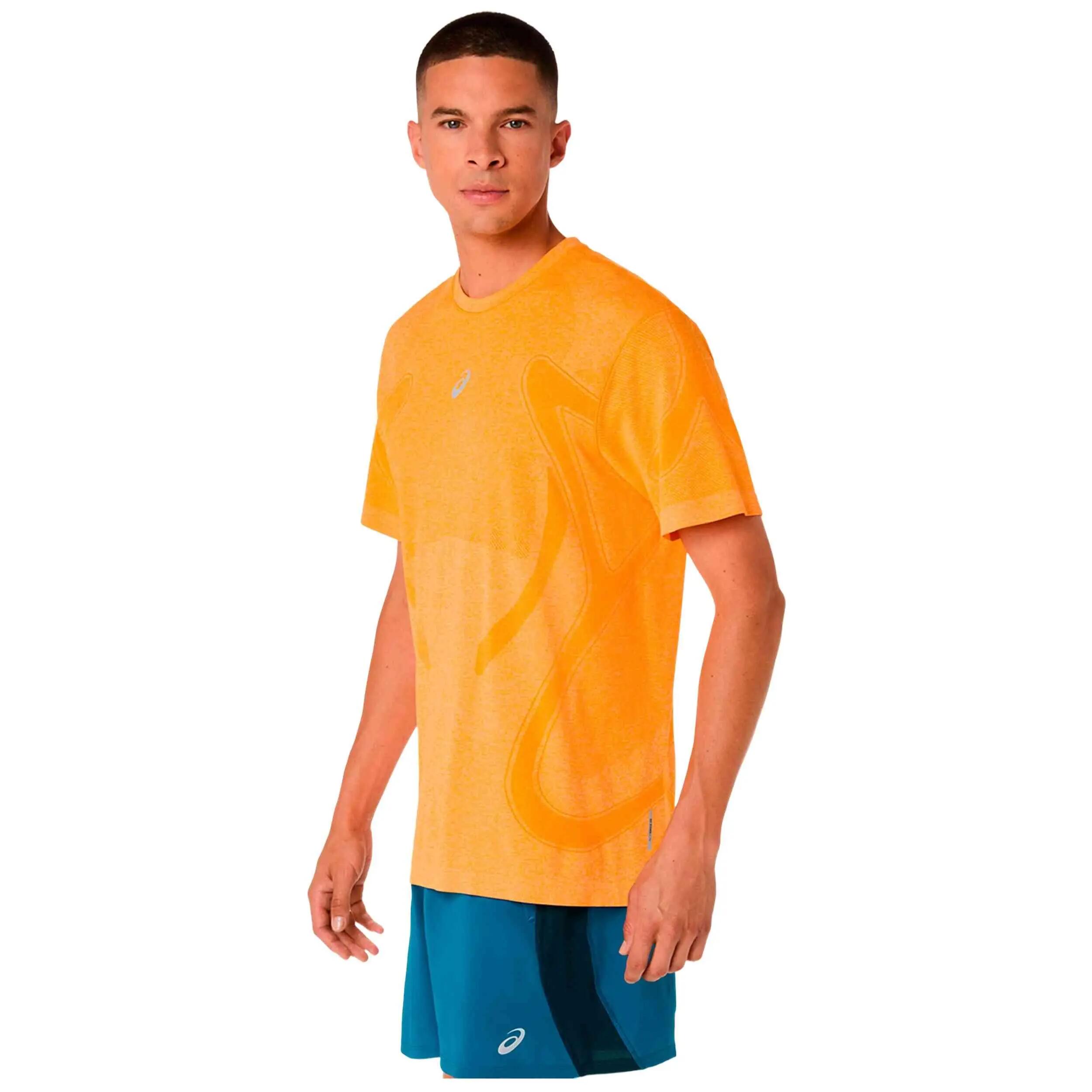 T-shirt met korte mouwen Asics model Road Seamless voor mannen 2/5