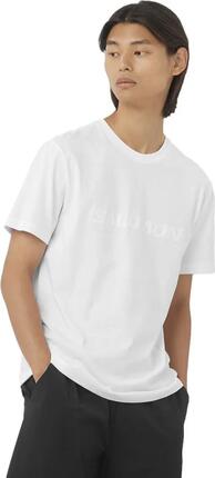 T-shirt manches courtes Salomon Logo Blanc Homme
