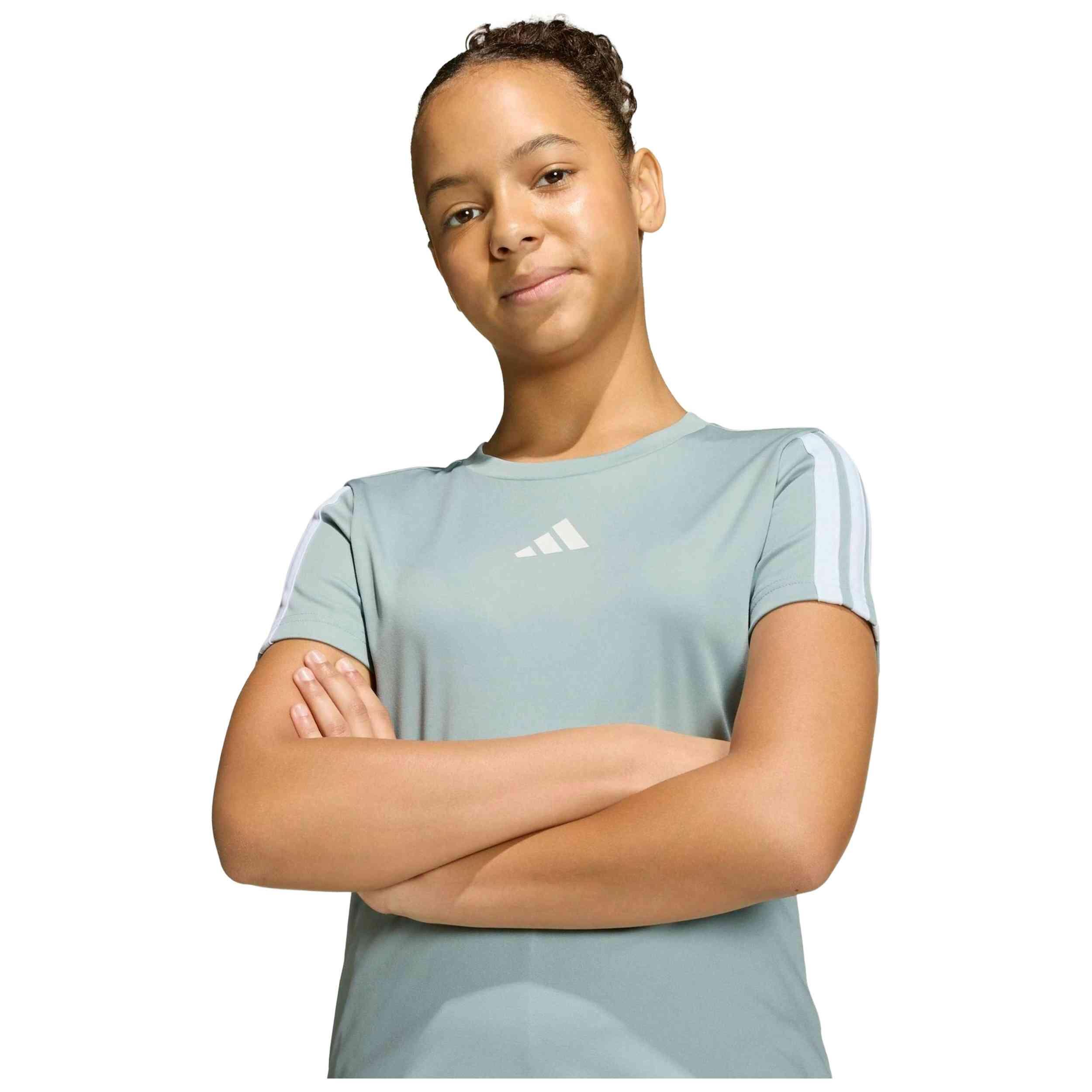 T-shirt Adidas modelo KB6821 para garotas 2/6