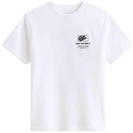 T-shirt met korte mouwen Vans model Stacked Hi SS White voor mannen