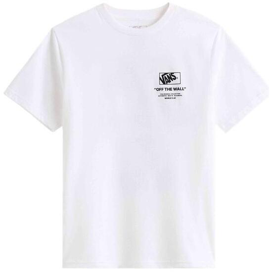 T-shirt met korte mouwen Vans model Stacked Hi SS White voor mannen
