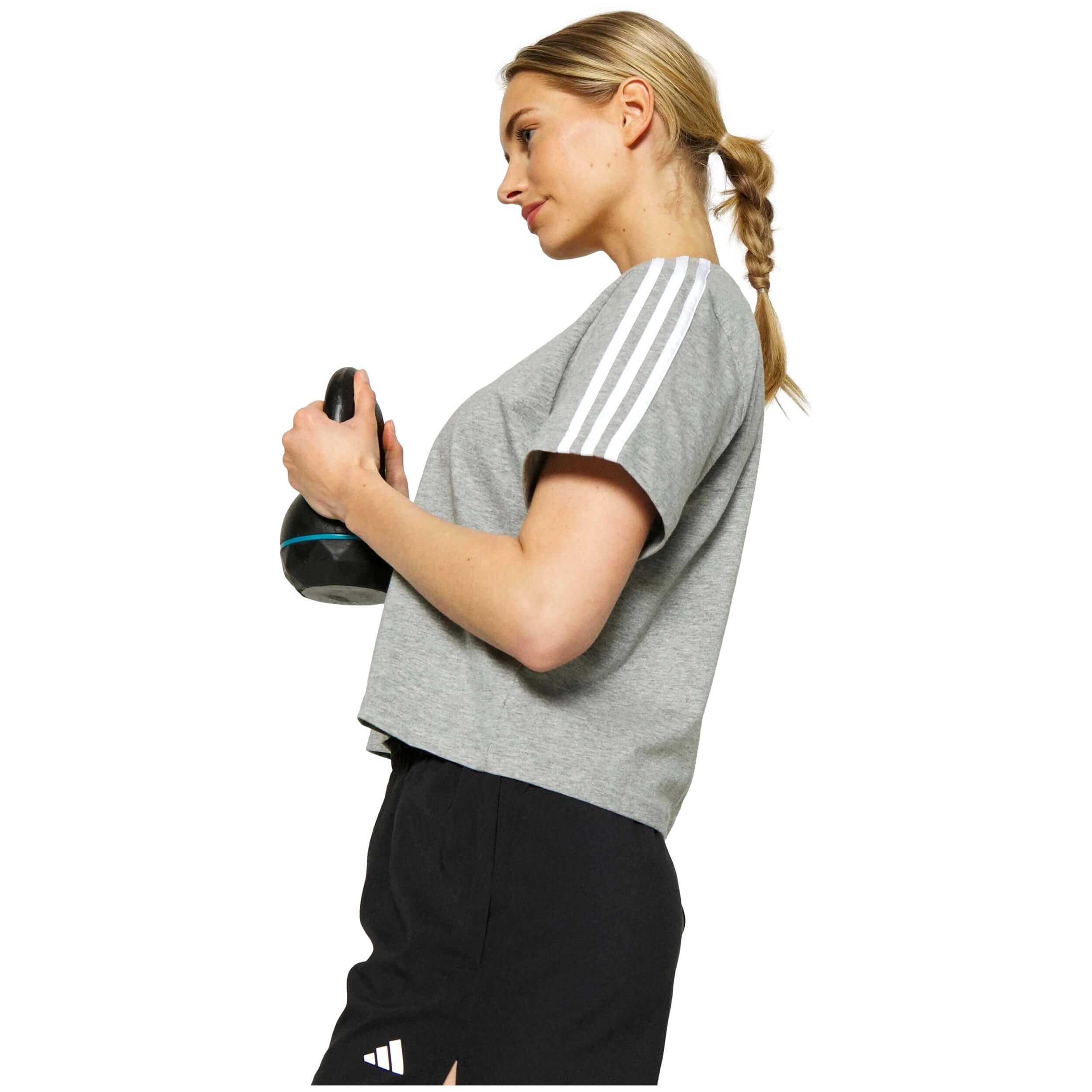 Kurzarmshirt Adidas Modell HR4916 für frauen 4/5