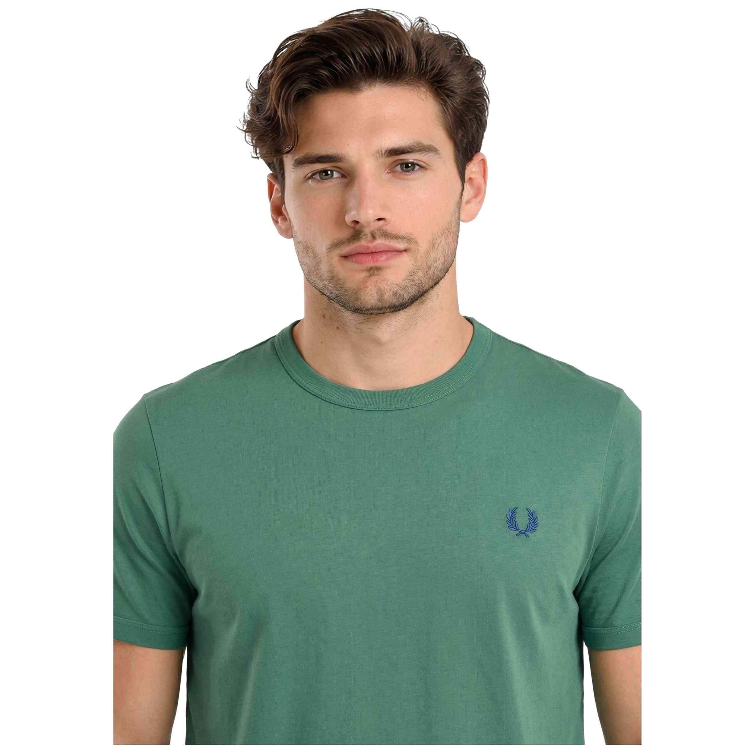 Maglia a maniche corte Fred perry modello Twin Tipped T-Shirt per uomini 4/5