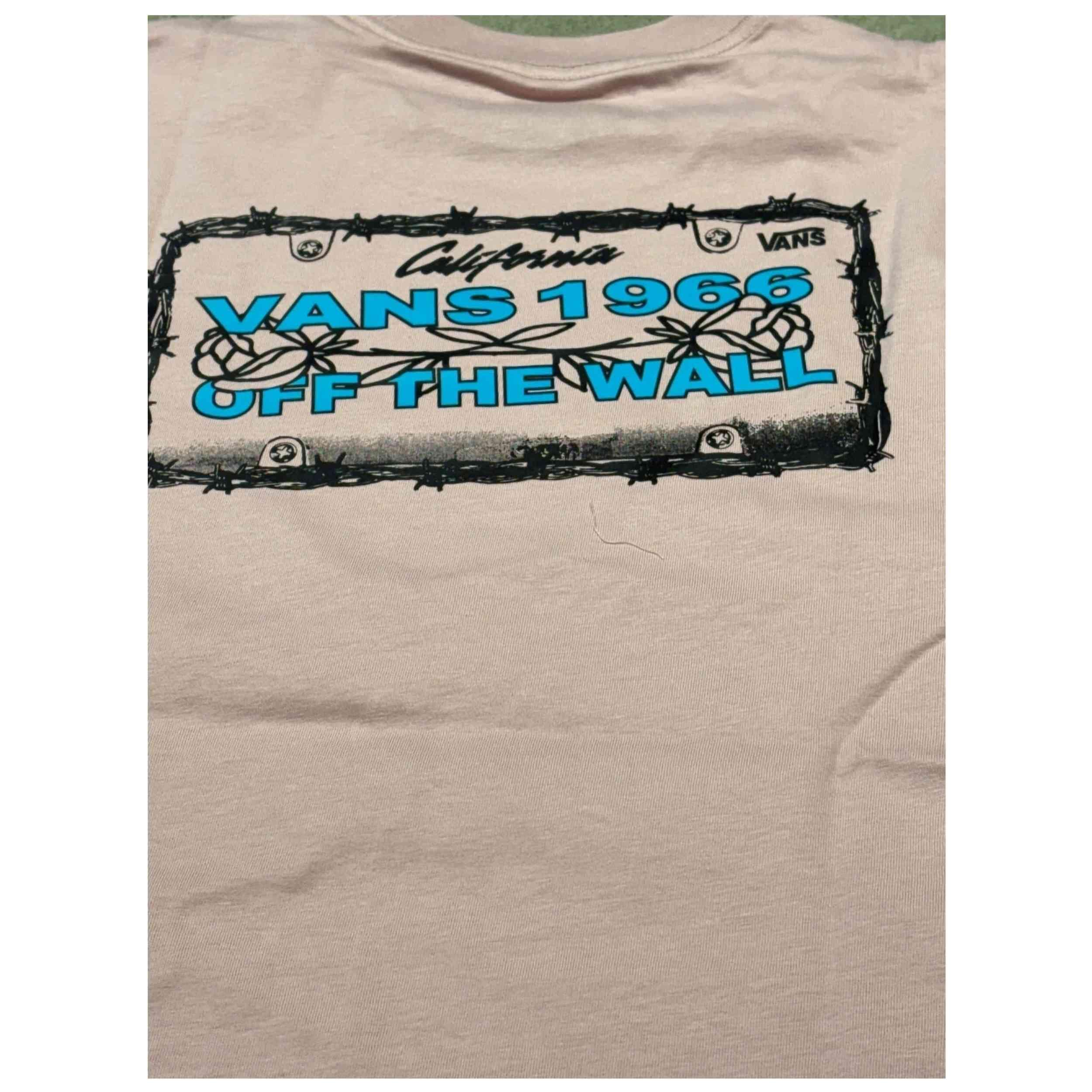 Maglia a maniche corte Vans modello BARB PLATE LOOSE SS TEE per unisex 3/3