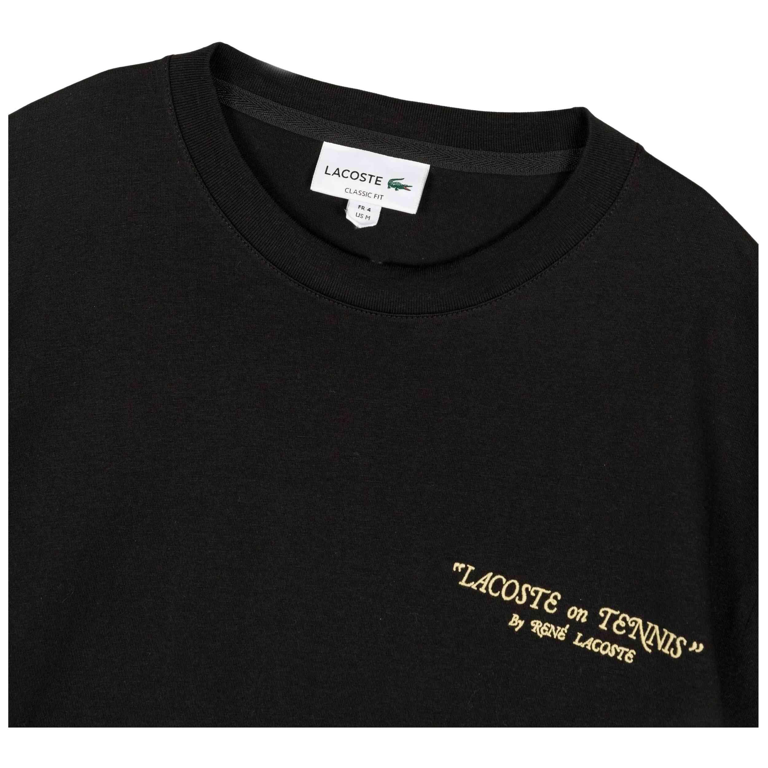 T-shirt Lacoste modèle TH1425-031 pour homme 3/4
