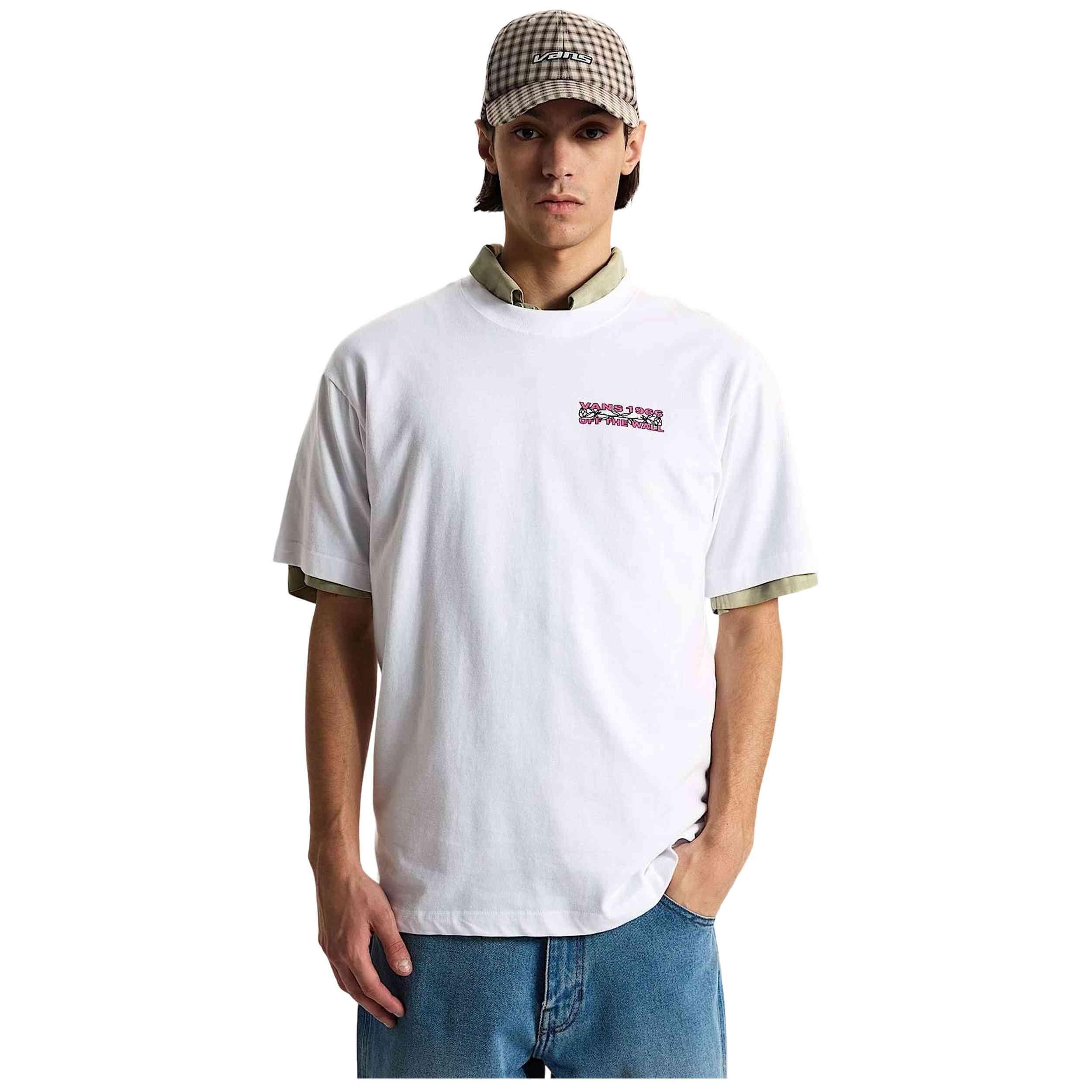 T-shirt met korte mouwen Vans model BARB PLATE LOOSE SS TEE voor mannen 3/5