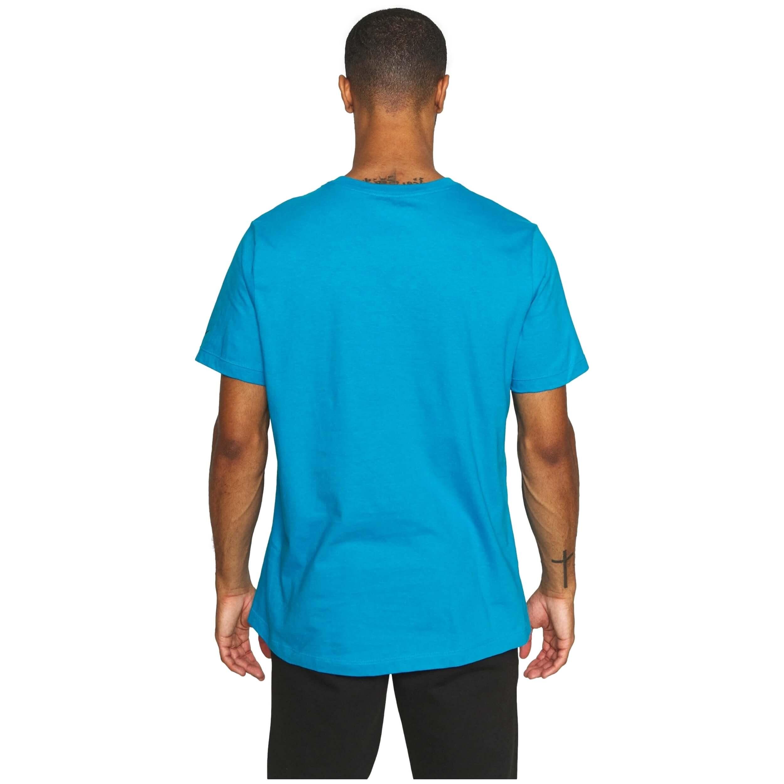 T-shirt met korte mouwen Nike model N19944A77CLH-BLUE voor mannen 3/5