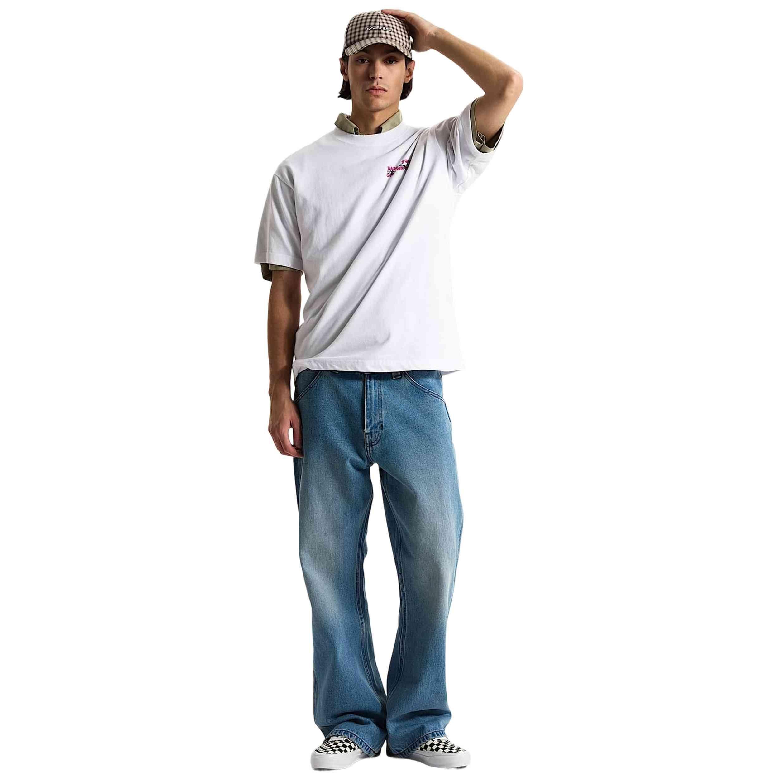 T-shirt met korte mouwen Vans model BARB PLATE LOOSE SS TEE voor mannen 5/5