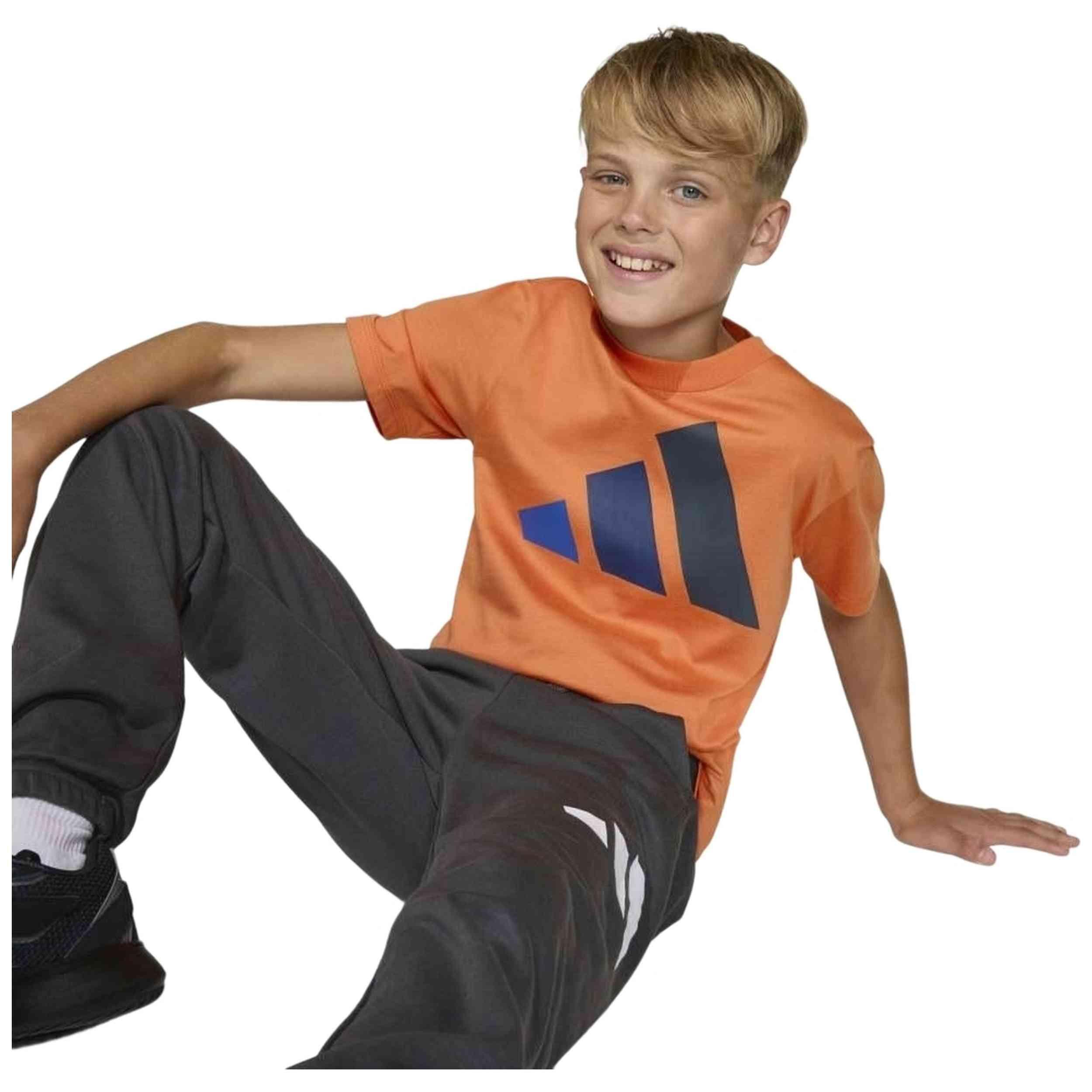 Camiseta de manga corta Adidas modelo J BL TEE 160 para niños 3/5