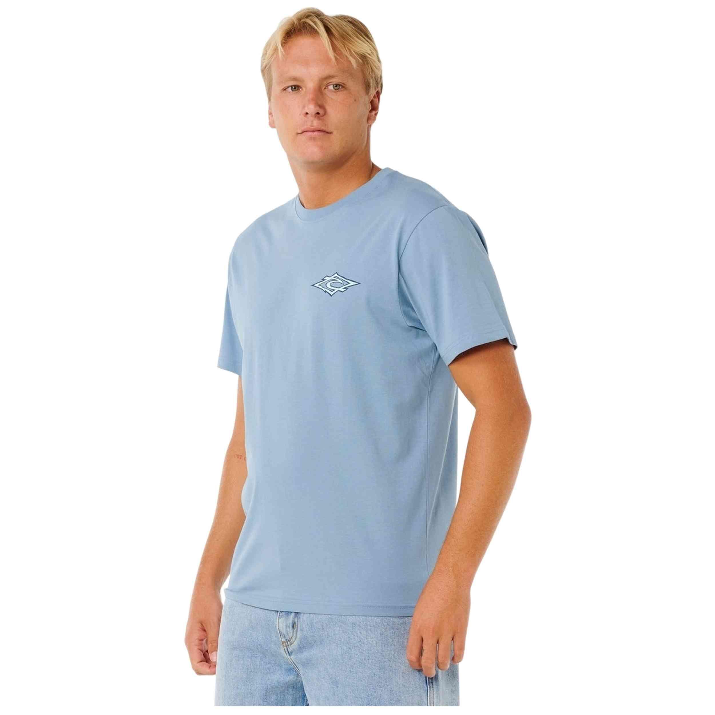 T-shirt Rip curl modèle Hazey Days Relaxed Tee pour homme 2/4