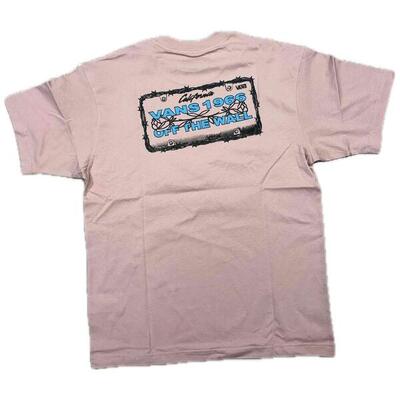 T-shirt met korte mouwen vans model barb plate loose ss tee voor unisex
