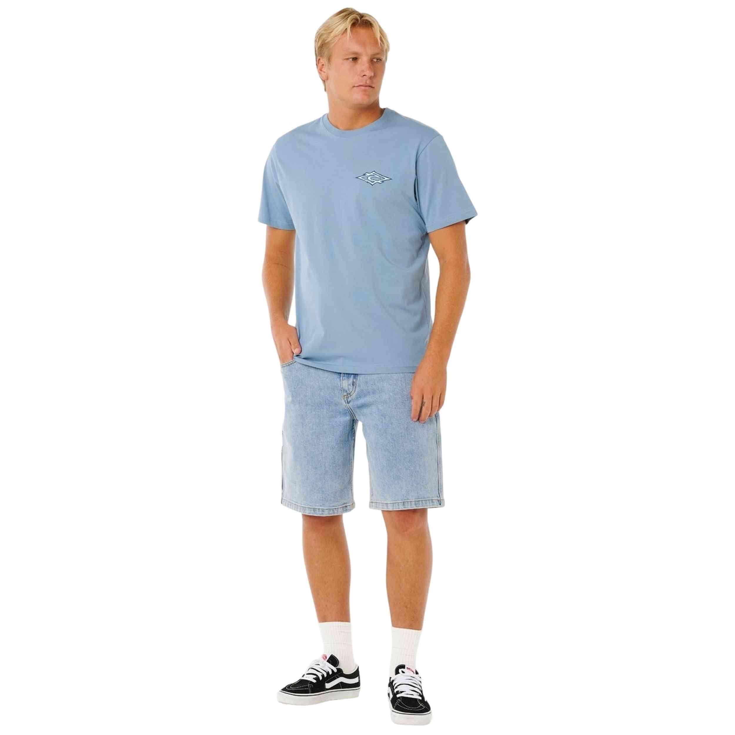 T-shirt Rip curl modèle Hazey Days Relaxed Tee pour homme 4/4