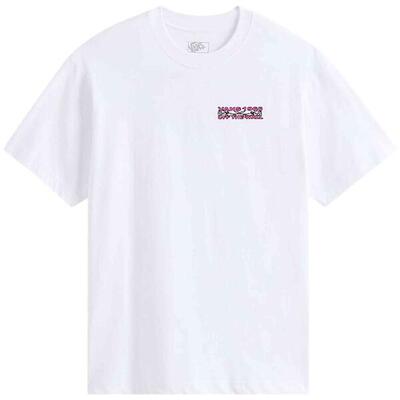 T-shirt met korte mouwen vans model barb plate loose ss tee voor mannen