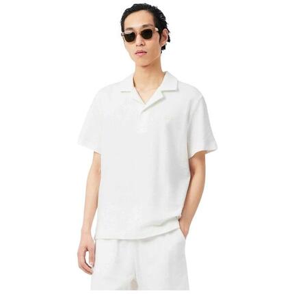 T-shirt met korte mouwen Lacoste model Polo Lacoste Classic Fit Text voor mannen