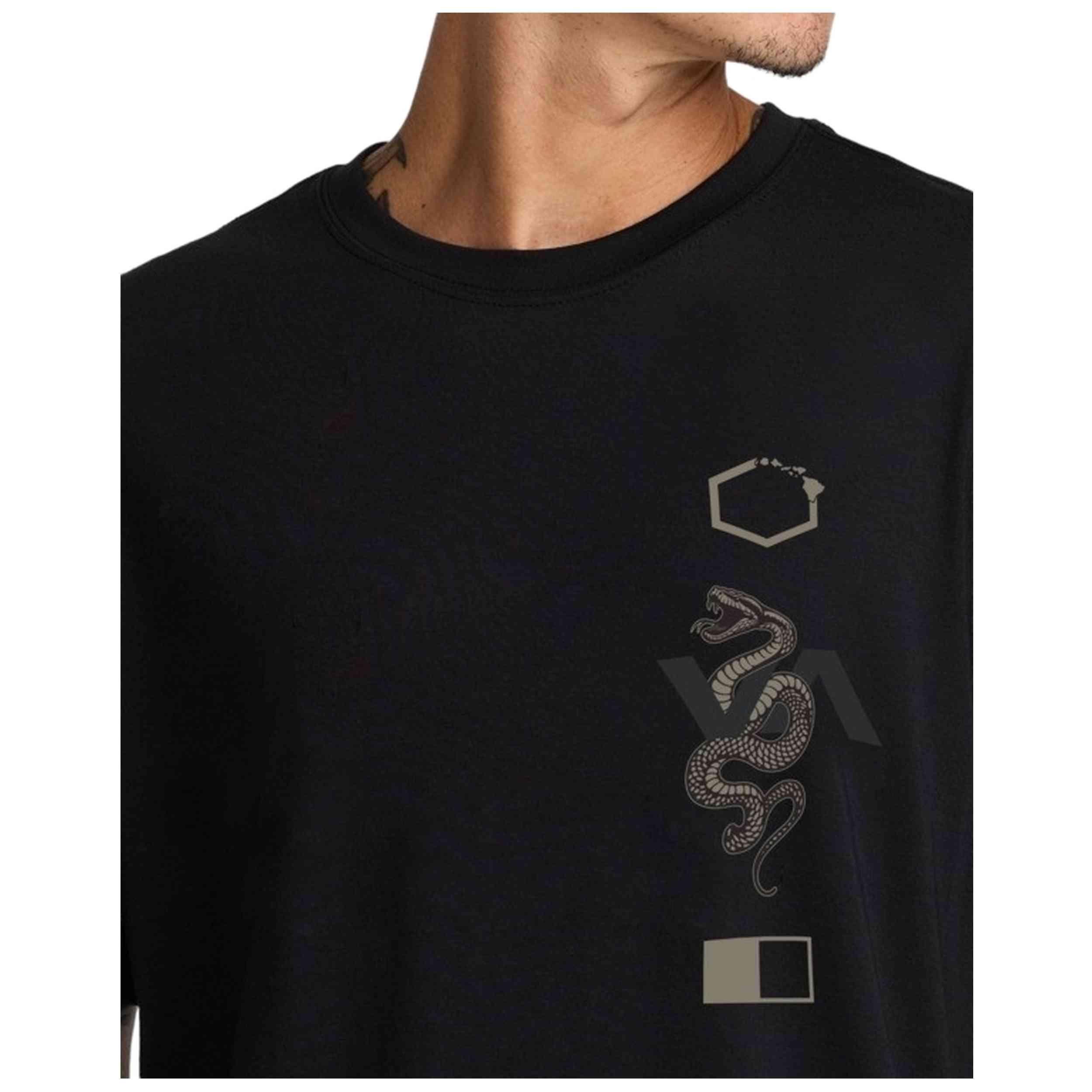 T-shirt Rvca modèle 23MS432604-BLK pour homme 3/3