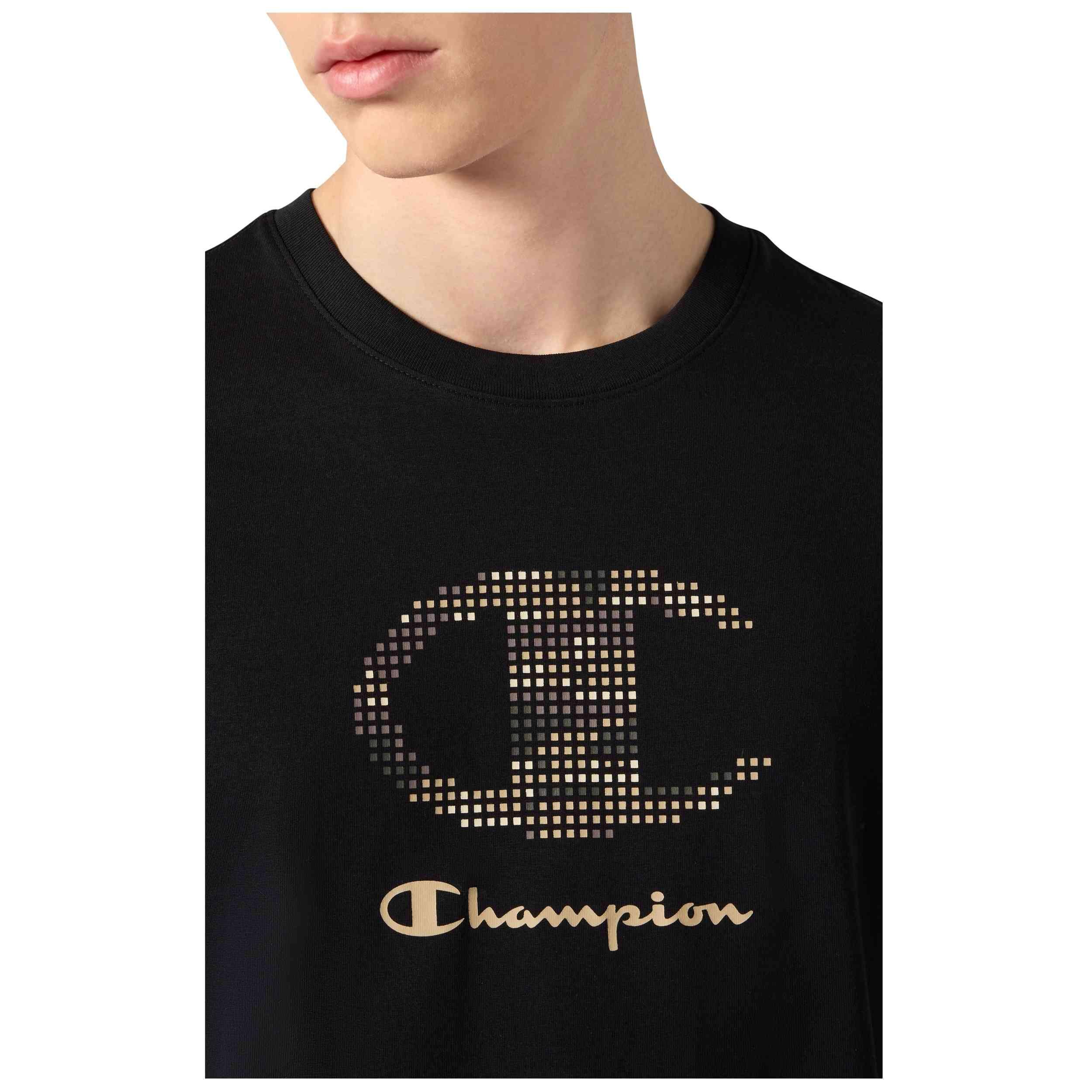 T-shirt met korte mouwen Champion model 222392-NBK voor mannen 3/5