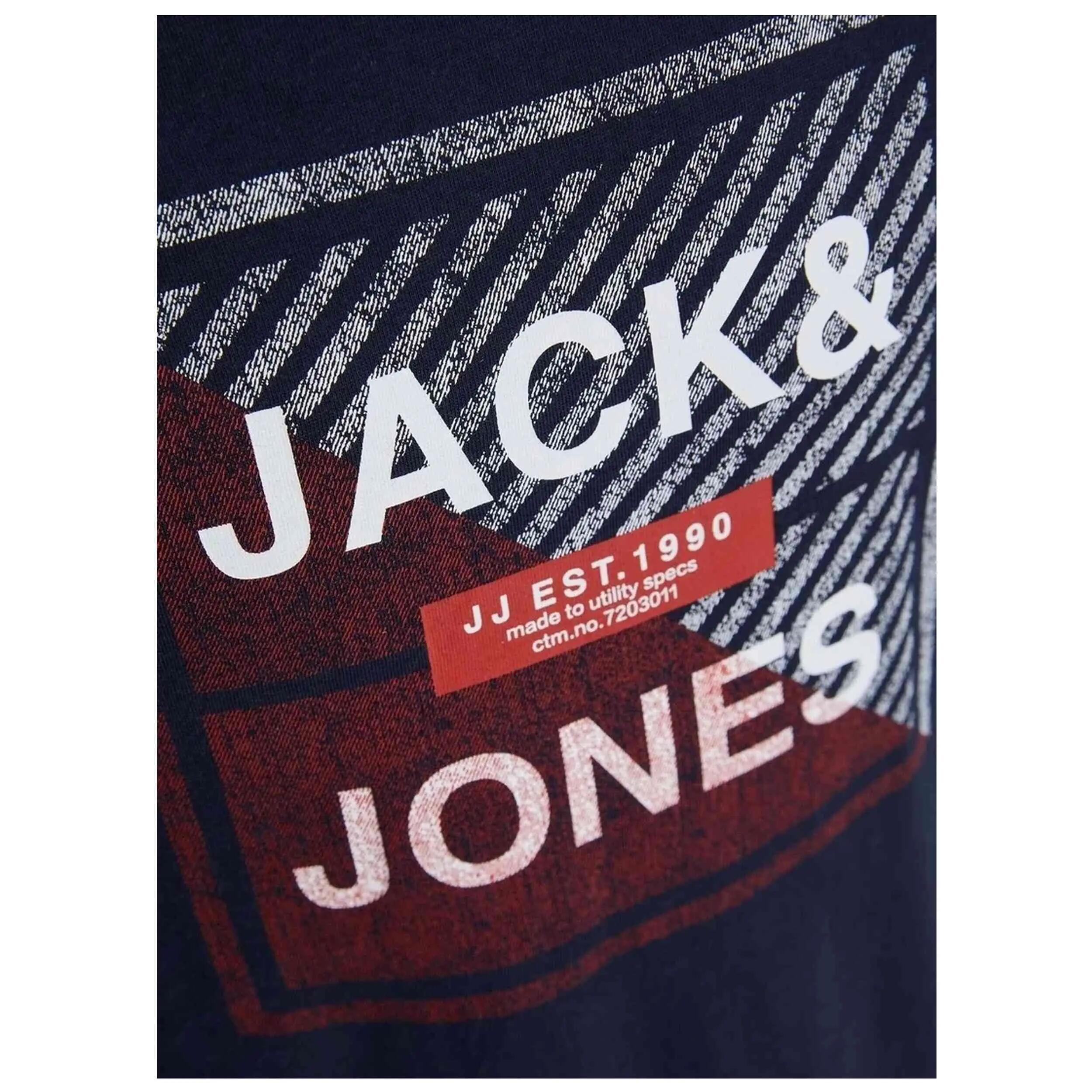 Maglia a maniche corte Jack&Jones modello 12237032-NAVY per unisex ragazzi 2/2