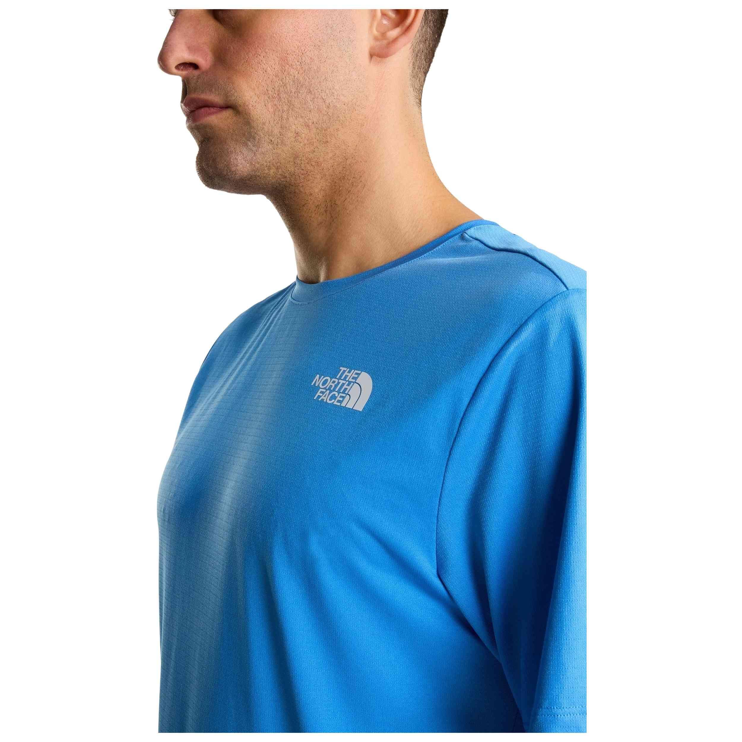 T-shirt The north face modèle M 24/7 S/S TEE REG MARINA BLUE pour homme 4/5