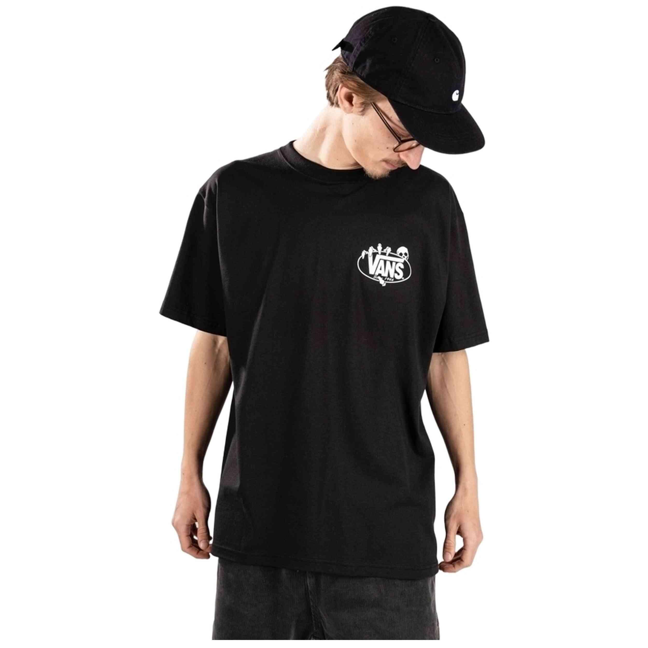 T-shirt met korte mouwen Vans model Show Off SS Tee Black voor mannen 2/5