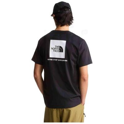 T-shirt met korte mouwen the north face model m evolution box nse re voor unisex